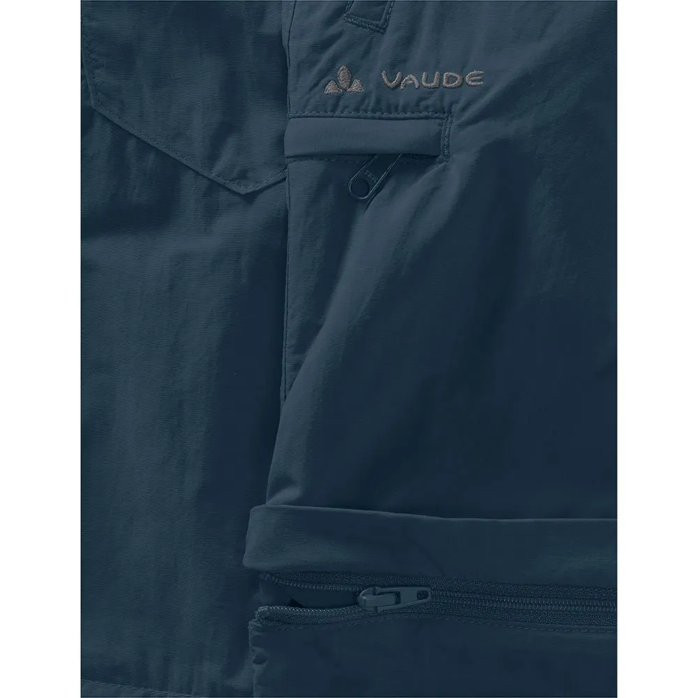 Vaude Detective Antimos Hosen, Dark sea uni, 122-128cm