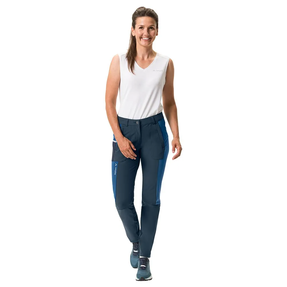 Vaude Elope Slim Fit Hosen, Dark sea, Regular