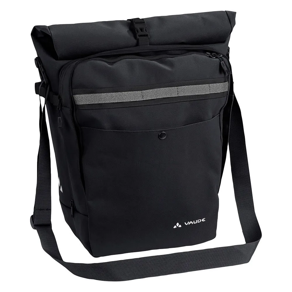 Vaude Excycling Back 27+18l Fahrradtasche, Black, One Size Vaude Excycling Back 27+18l Fahrradtasche, Black, One Size