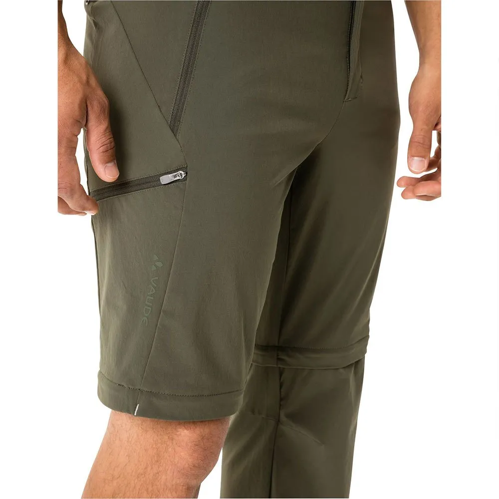Vaude Farley Stretch T-zip Iii Hosen, Khaki, Long Vaude Farley Stretch T-zip Iii Hosen, Khaki, Long
