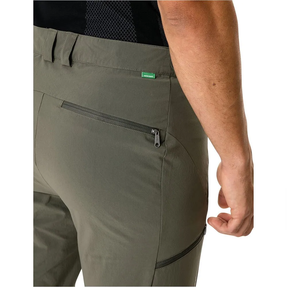 Vaude Farley Stretch T-zip Iii Hosen, Khaki, Long Vaude Farley Stretch T-zip Iii Hosen, Khaki, Long