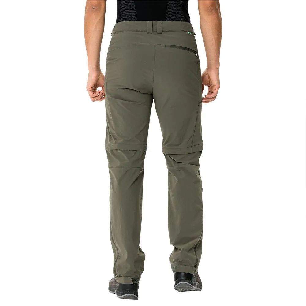 Vaude Farley Stretch T-zip Iii Hosen, Khaki, Long Vaude Farley Stretch T-zip Iii Hosen, Khaki, Long