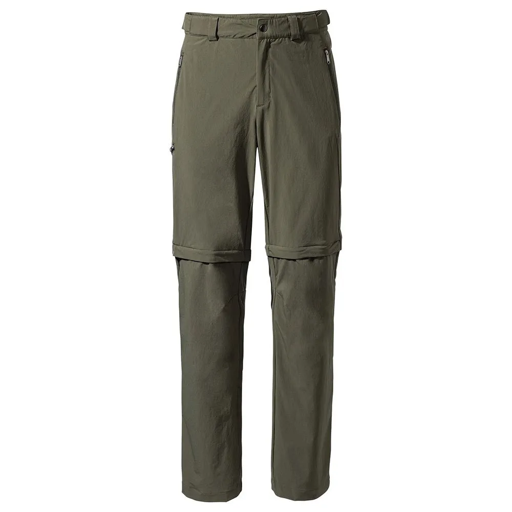 Vaude Farley Stretch T-zip Iii Hosen, Khaki, Long Vaude Farley Stretch T-zip Iii Hosen, Khaki, Long