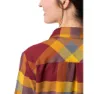 Vaude Farsund Ii Langarmhemd, Dark cherry