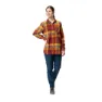 Vaude Farsund Ii Langarmhemd, Dark cherry