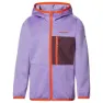 Vaude Kikimora Fleece Mit Durchgehendem Reißverschluss, Pastel lilac, 134-140cm
