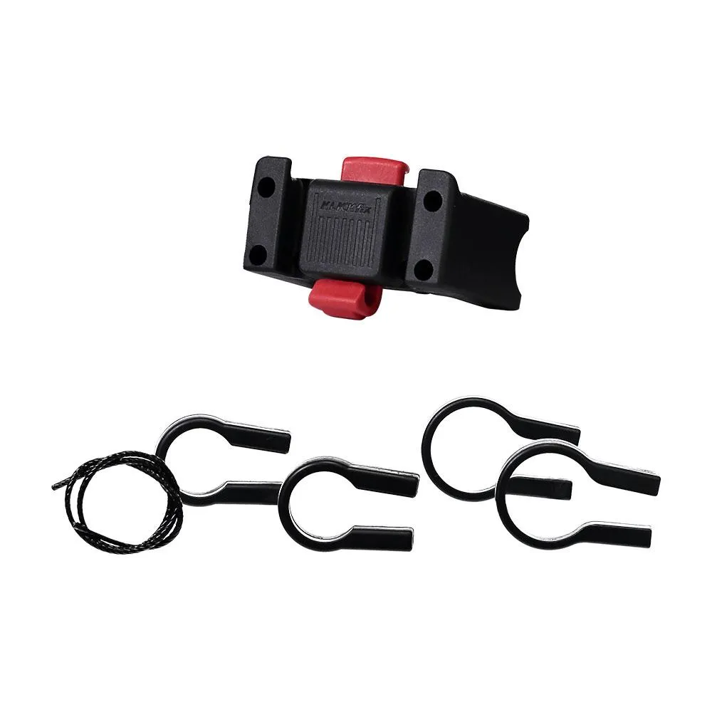 Vaude Klick Fix System For Handle Bar Bags Adapter, Black, One Size Vaude Klick Fix System For Handle Bar Bags Adapter, Black, One Size