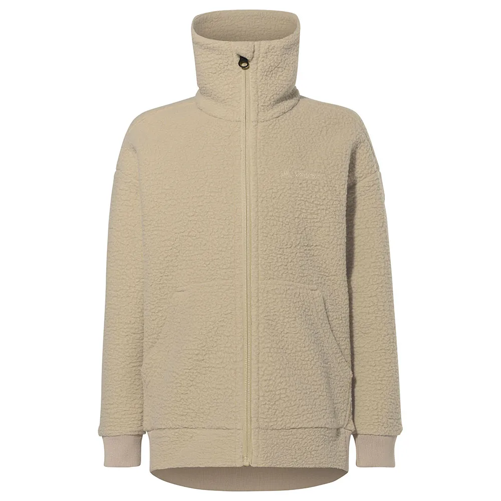 Vaude Manukau Ii Fleece Mit Durchgehendem Reißverschluss, Linen, 122-128cm Vaude Manukau Ii Fleece Mit Durchgehendem Reißverschluss, Linen, 122-128cm