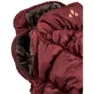 Vaude Meglis 300 Syn Schlafsack, Dark cherry, Left Zipper