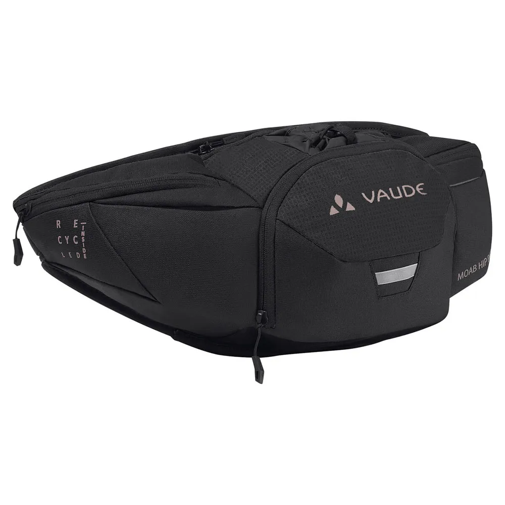 Vaude Moab Hip Pack 4 Gürteltasche, Black, One Size Vaude Moab Hip Pack 4 Gürteltasche, Black, One Size