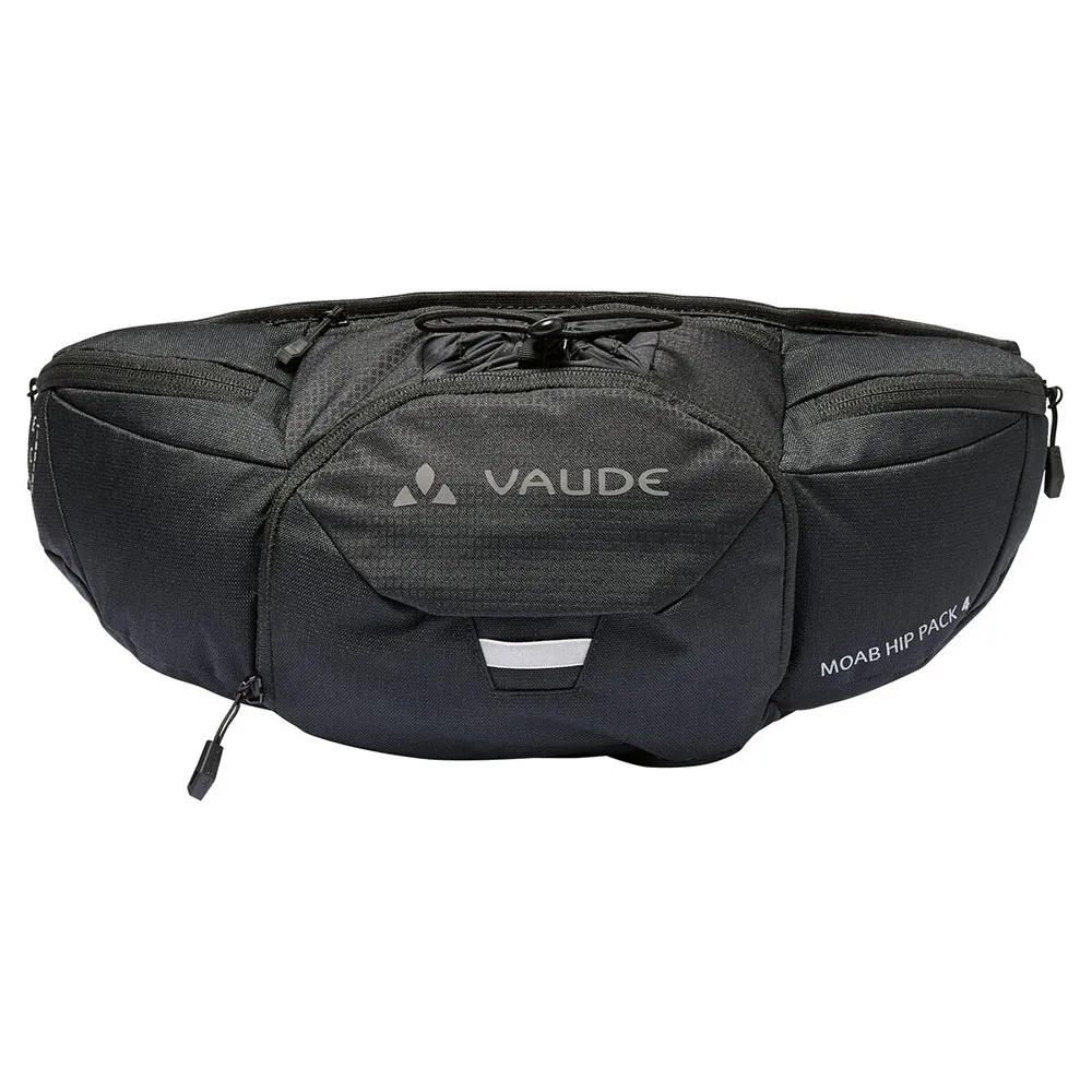 Vaude Moab Hip Pack 4 Gürteltasche, Black, One Size Vaude Moab Hip Pack 4 Gürteltasche, Black, One Size