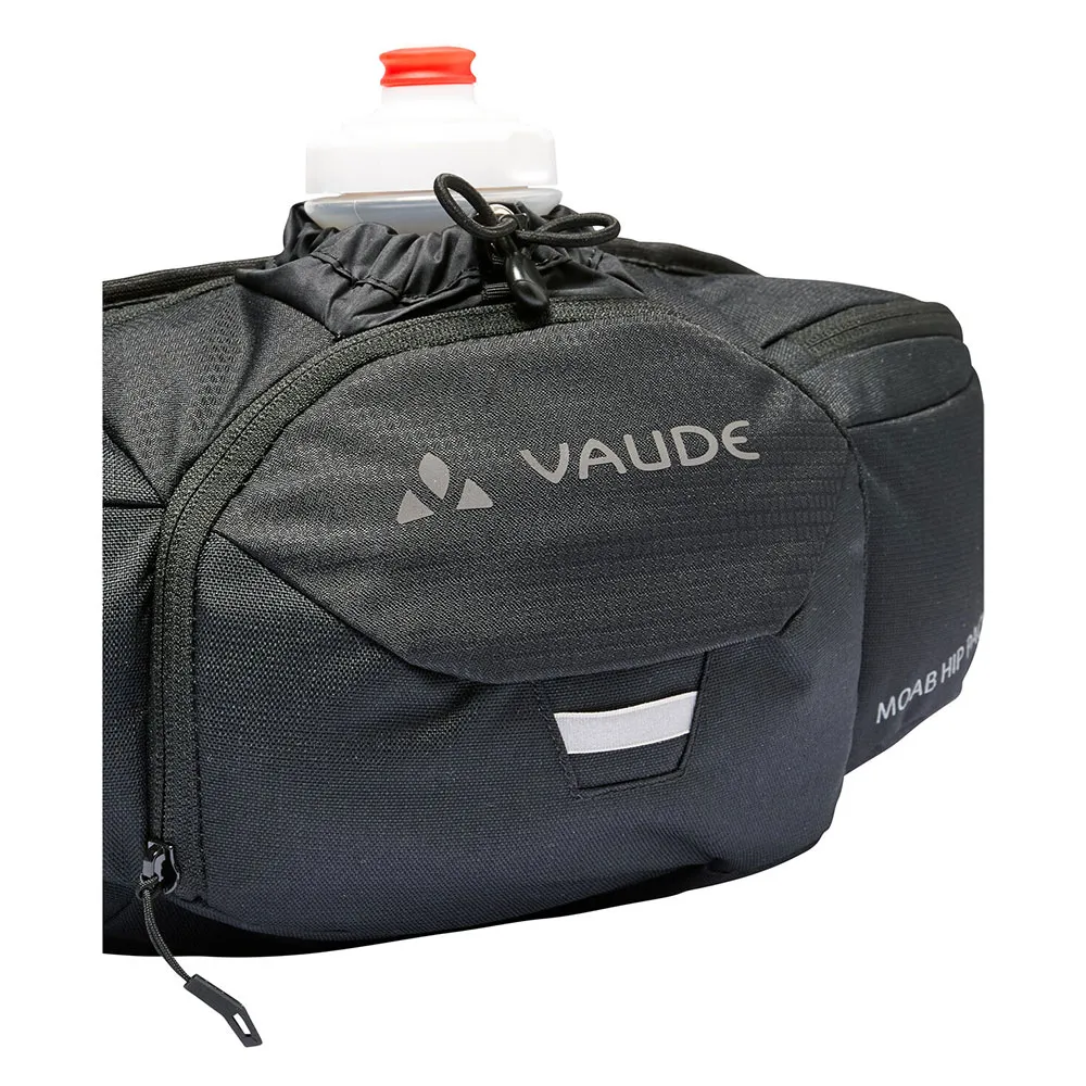 Vaude Moab Hip Pack 4 Gürteltasche, Black, One Size Vaude Moab Hip Pack 4 Gürteltasche, Black, One Size