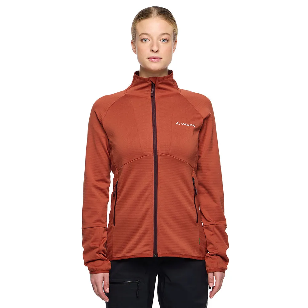 Vaude Monviso Fleece Mit Durchgehendem Reißverschluss
