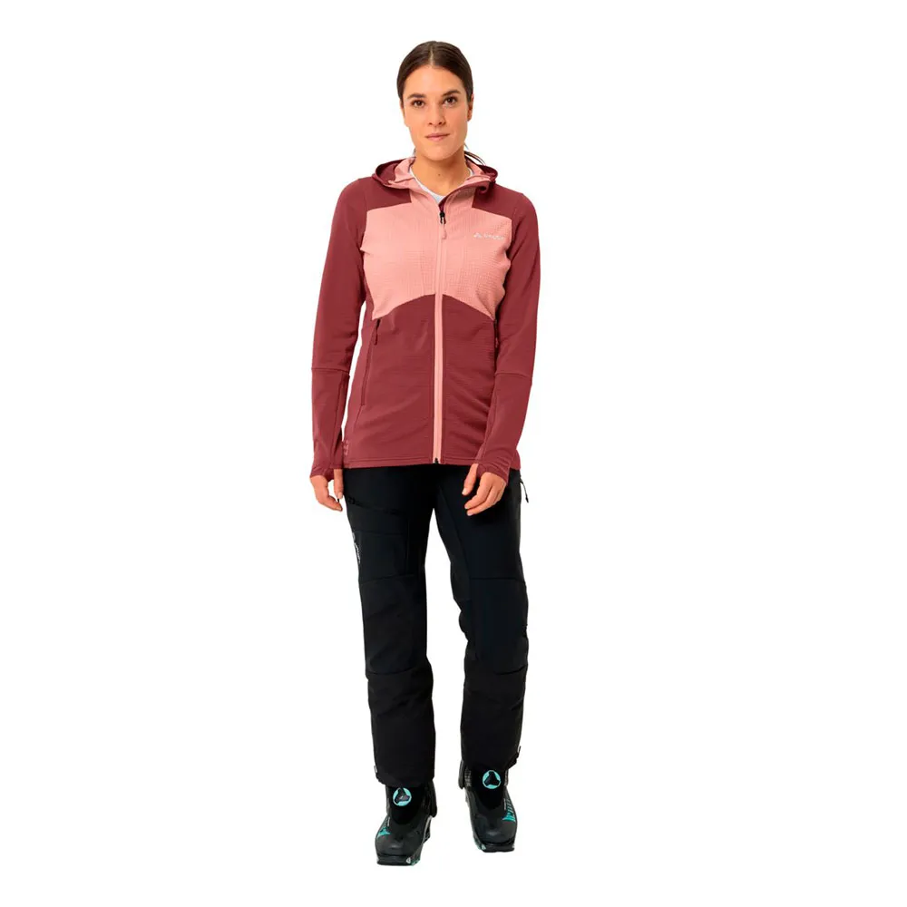 Vaude Monviso Fleece Mit Durchgehendem Reißverschluss