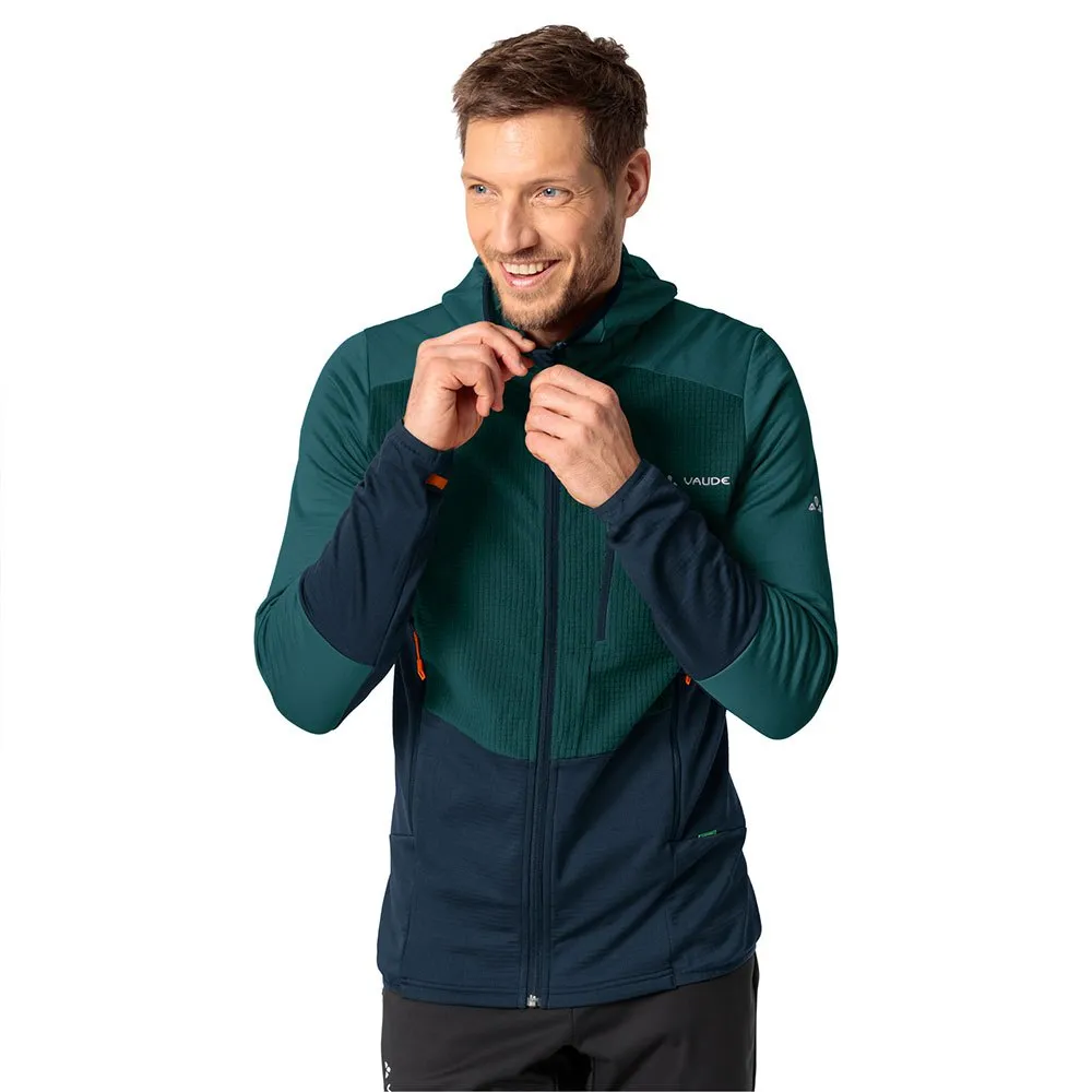 Vaude Monviso Grid Fleece Mit Durchgehendem Reißverschluss Vaude Monviso Grid Fleece Mit Durchgehendem Reißverschluss