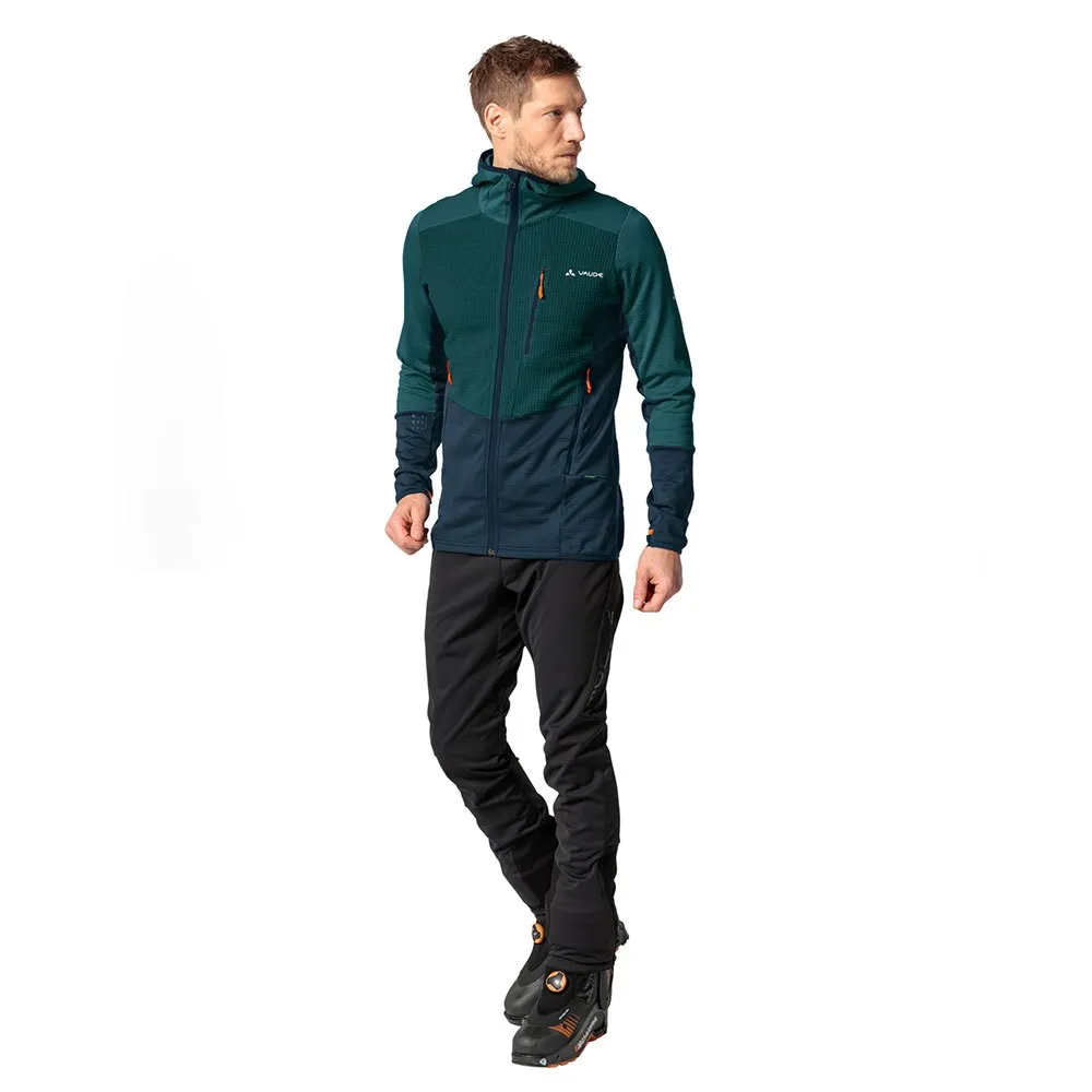 Vaude Monviso Grid Fleece Mit Durchgehendem Reißverschluss Vaude Monviso Grid Fleece Mit Durchgehendem Reißverschluss