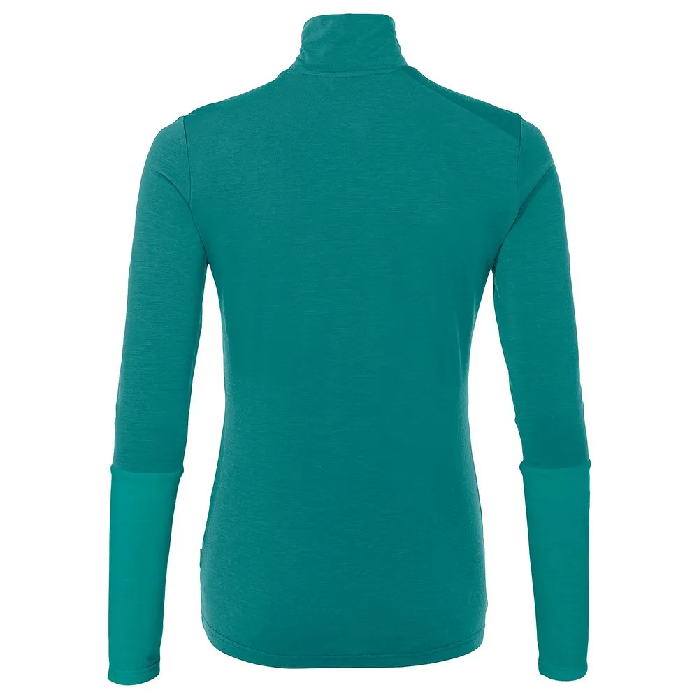 Vaude Monviso Wool Halbreißverschluss-langarm-t-shirt