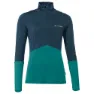 Vaude Monviso Wool Halbreißverschluss-langarm-t-shirt