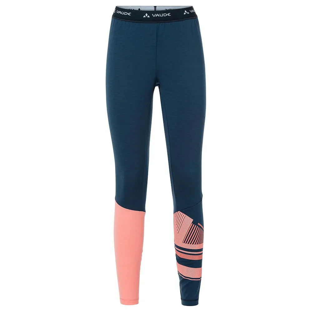 Vaude Monviso Wool Leggings, Dark sea Vaude Monviso Wool Leggings, Dark sea