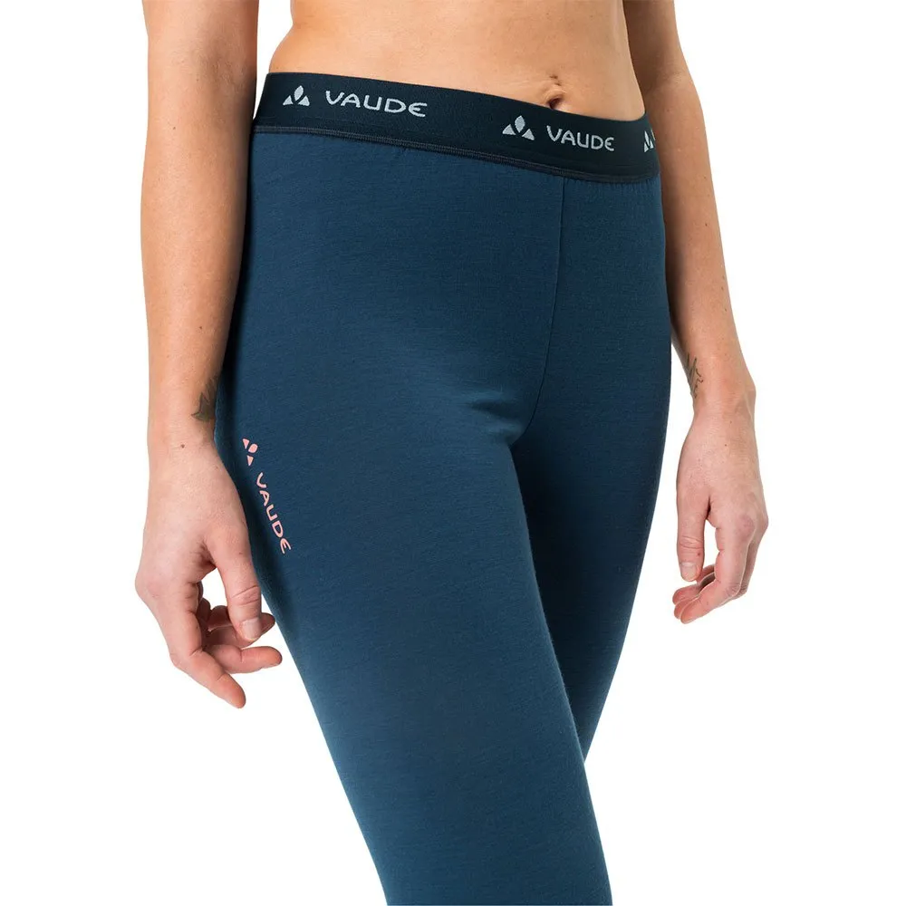 Vaude Monviso Wool Leggings, Dark sea Vaude Monviso Wool Leggings, Dark sea