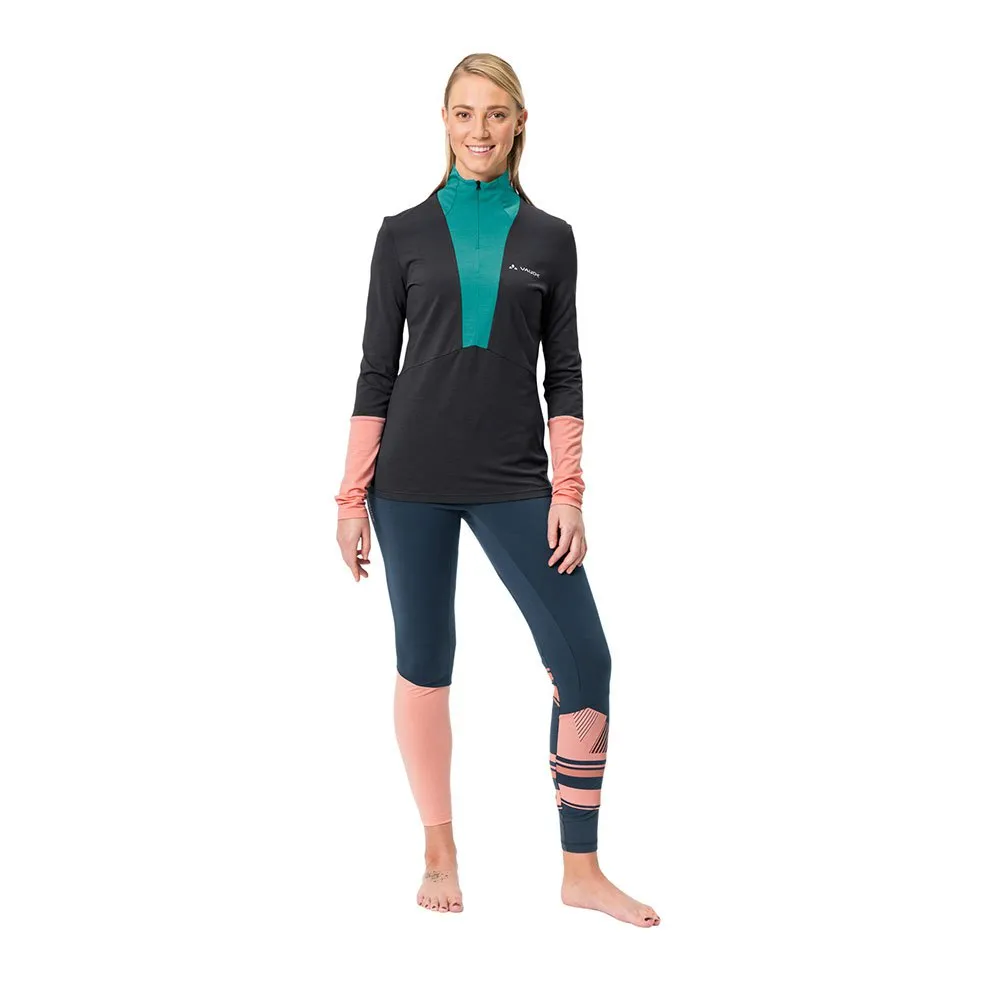 Vaude Monviso Wool Pullover, Black Vaude Monviso Wool Pullover, Black