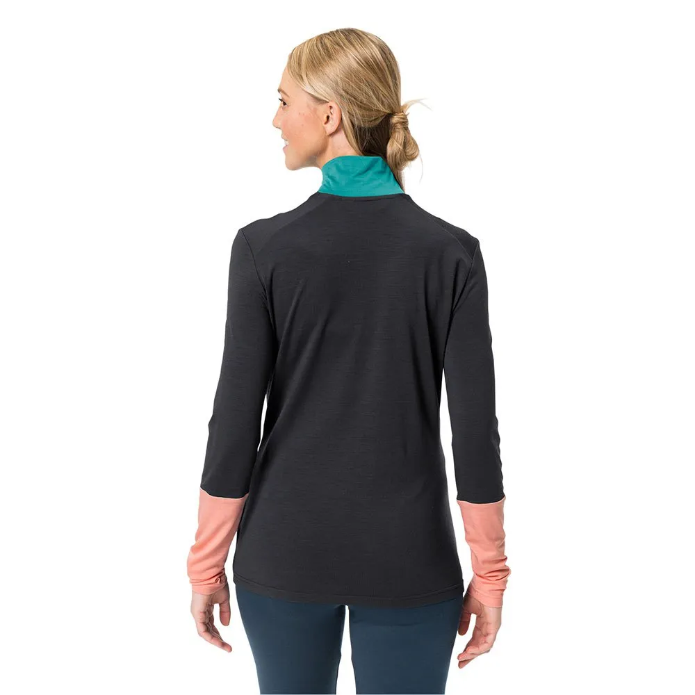 Vaude Monviso Wool Pullover, Black Vaude Monviso Wool Pullover, Black