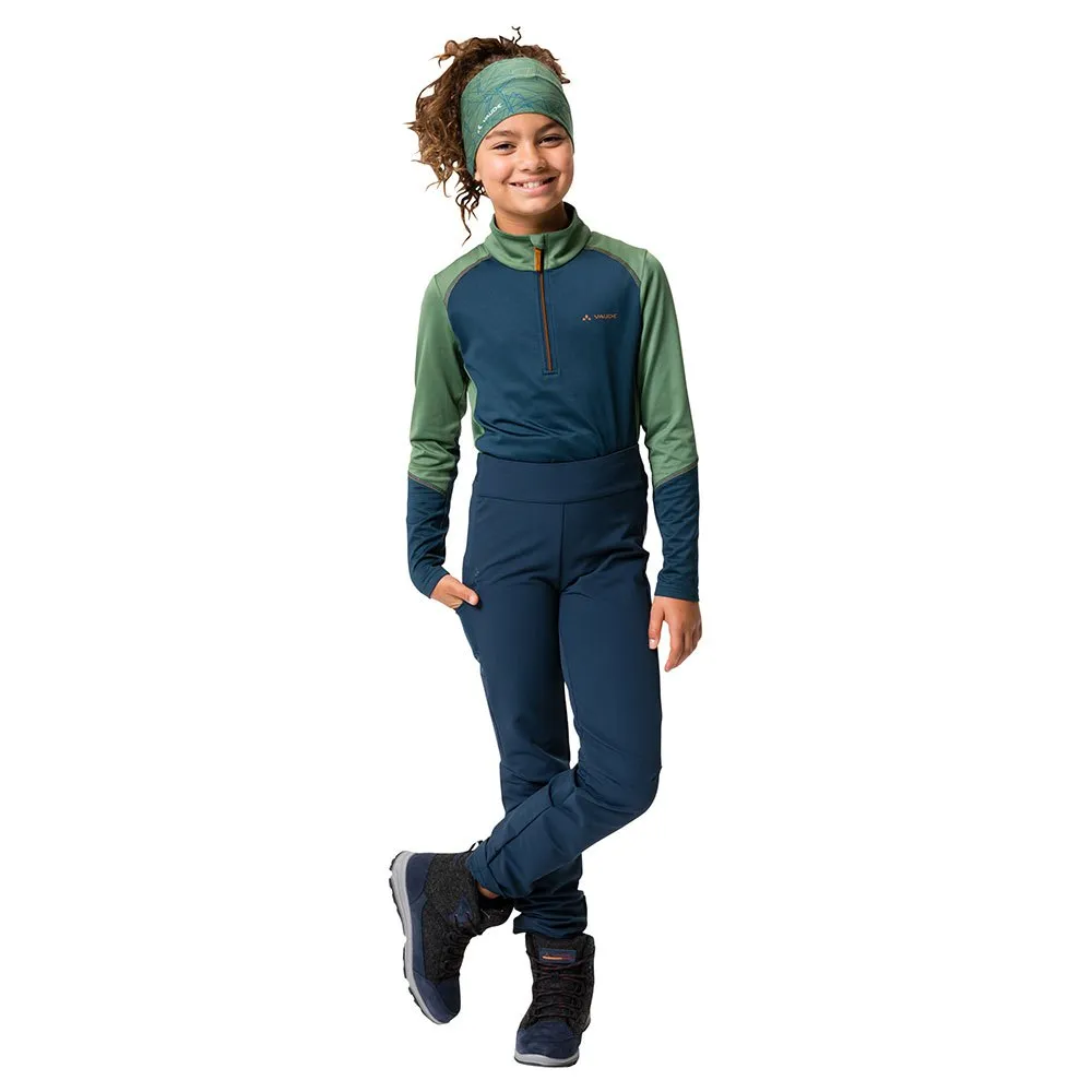 Vaude Patiki Slim Fit Hosen, Dark sea, 146-152cm