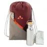 Vaude Plangge 400 Ii Schlafsack, Dark cherry, Left Zipper