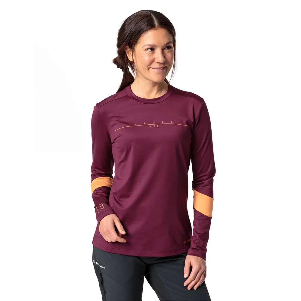 Vaude Qimsa Logo Langarm-t-shirt Vaude Qimsa Logo Langarm-t-shirt