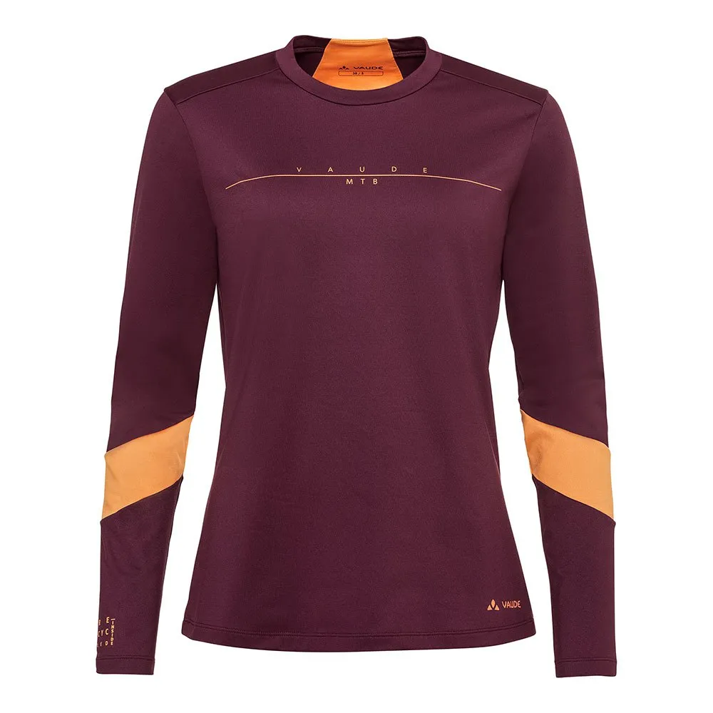 Vaude Qimsa Logo Langarm-t-shirt Vaude Qimsa Logo Langarm-t-shirt