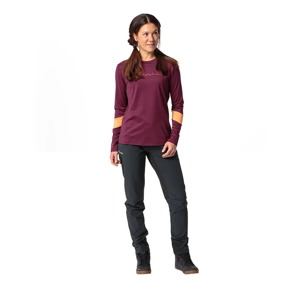 Vaude Qimsa Logo Langarm-t-shirt Vaude Qimsa Logo Langarm-t-shirt