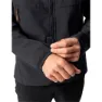 Vaude Roccia Ii Softshelljacke Refurbished, Black / silt brown