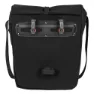 Vaude Shopair Back 20+18l Fahrradtasche, Black, One Size