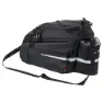Vaude Silkroad I-rack 11l Gepäckträgertasche, Black, One Size
