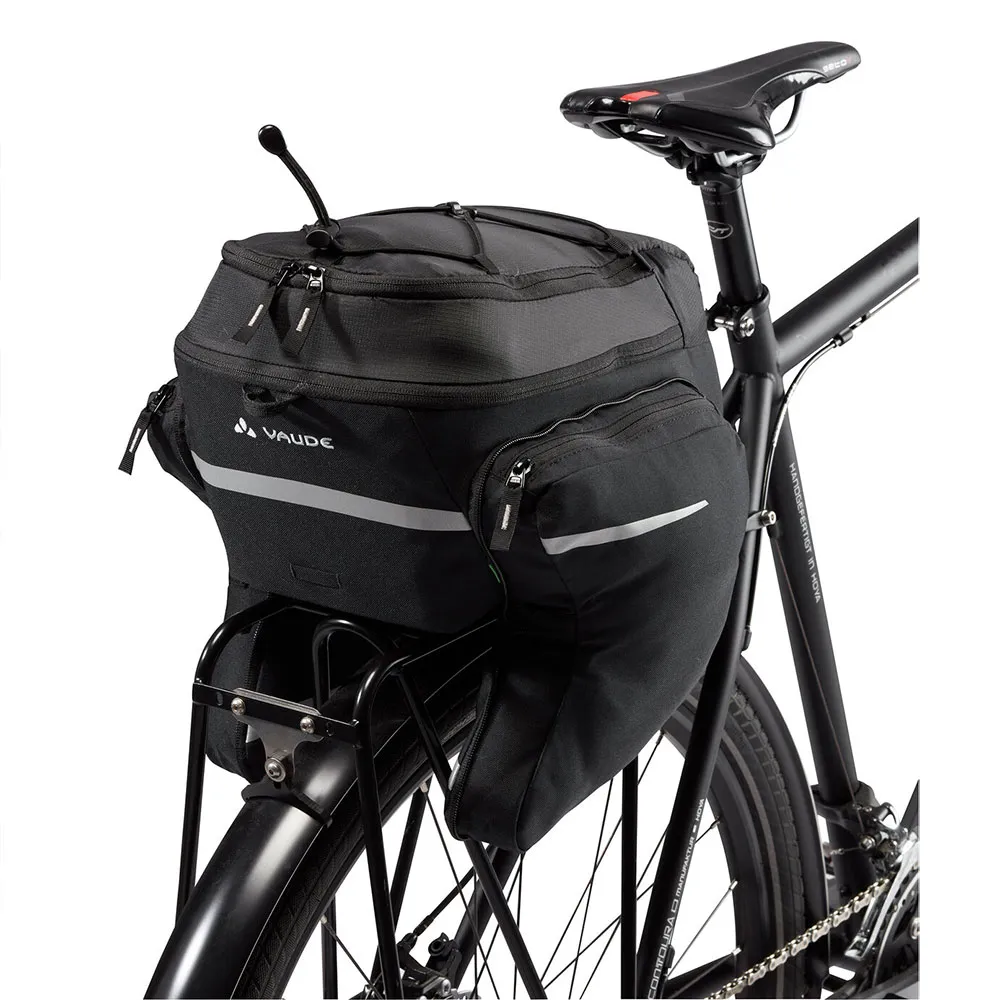 Vaude Silkroad Plus Mik 16l Gepäckträgertasche, Black, One Size Vaude Silkroad Plus Mik 16l Gepäckträgertasche, Black, One Size