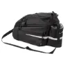 Vaude Silkroad Uniklip 11l Gepäckträgertasche, Black, One Size