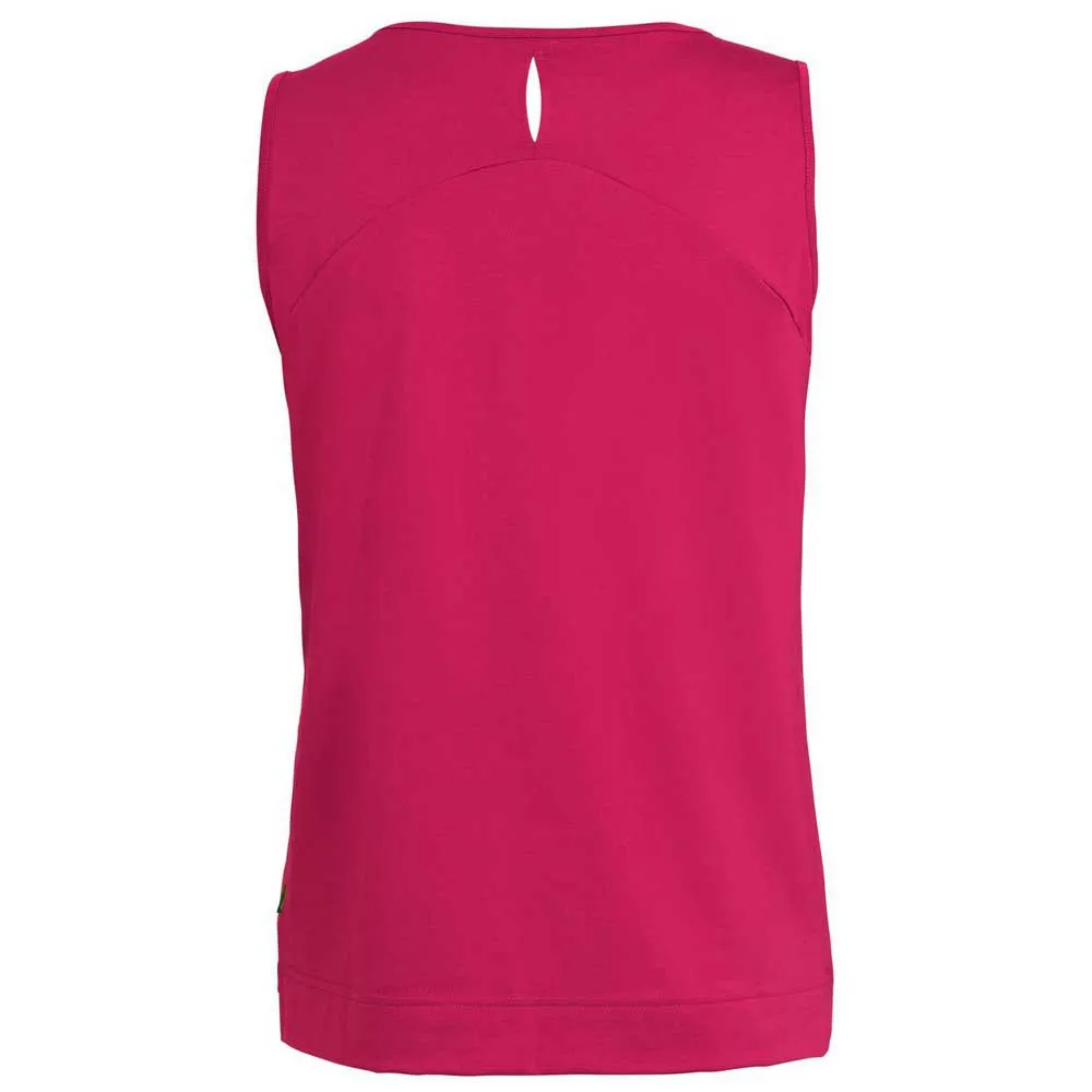 Vaude Skomer Iii ärmelloses T-shirt, Crimson red Vaude Skomer Iii ärmelloses T-shirt, Crimson red