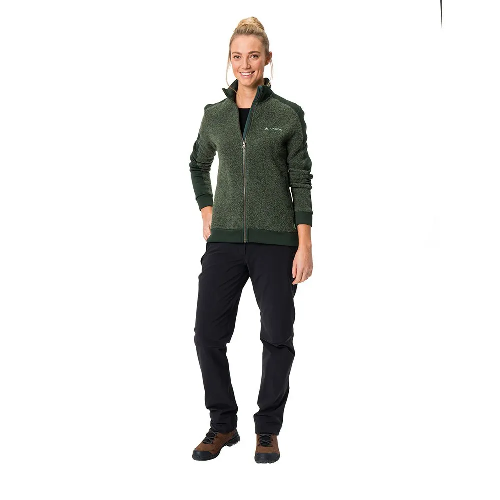Vaude Skomer Wool Fleece Mit Durchgehendem Reißverschluss Vaude Skomer Wool Fleece Mit Durchgehendem Reißverschluss