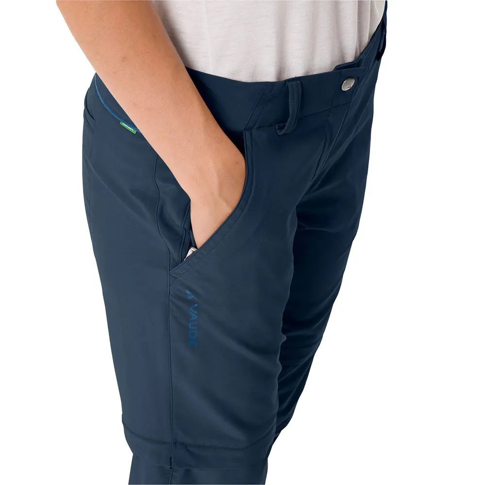 Vaude Skomer Zip Off Ii Hosen, Dark sea, Regular Vaude Skomer Zip Off Ii Hosen, Dark sea, Regular