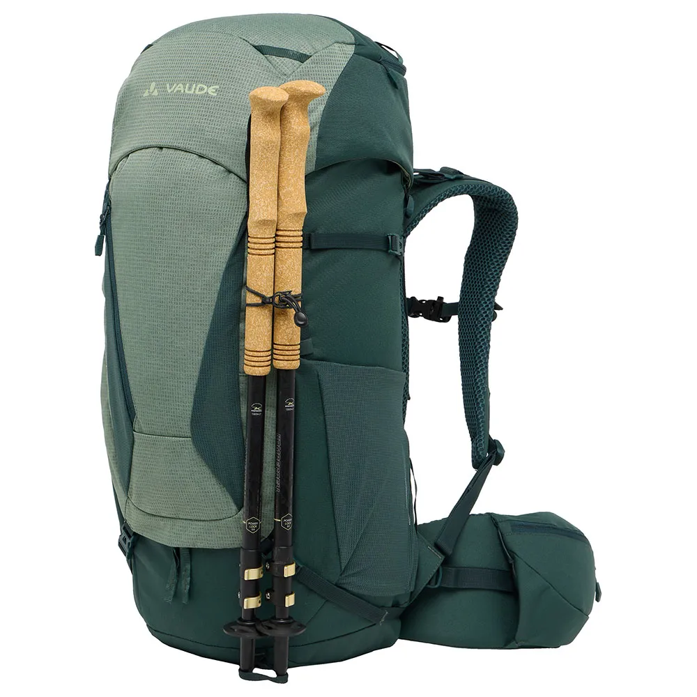 Vaude W Asymmetric 46l Rucksack, Agave Vaude W Asymmetric 46l Rucksack, Agave