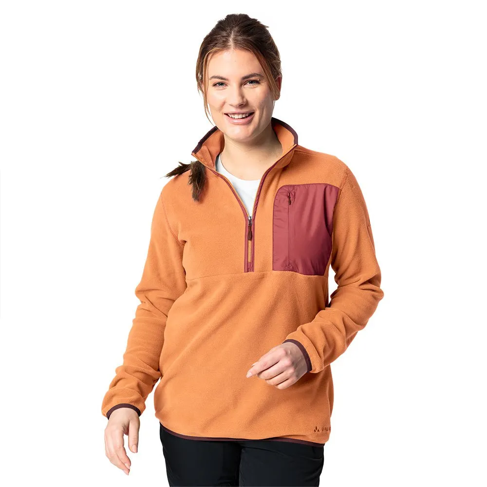 Vaude Womens Rosemoor Fleece Halfzip Pullover Vaude Womens Rosemoor Fleece Halfzip Pullover