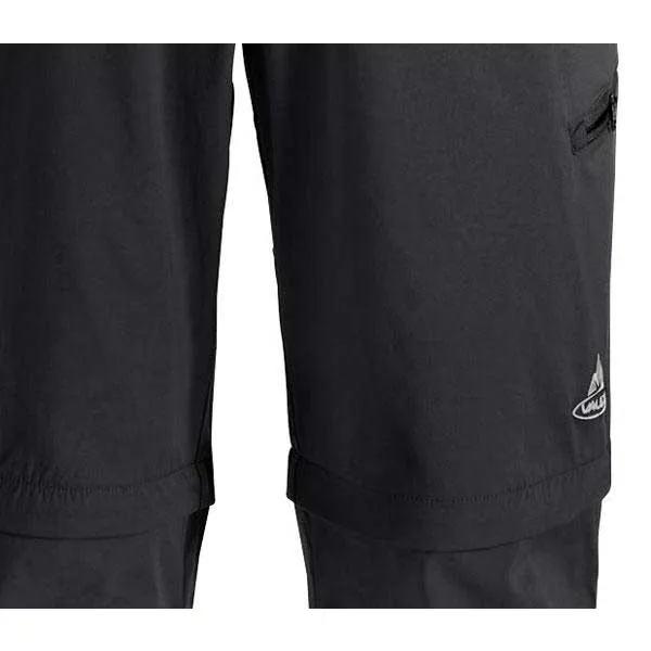 Vaude Yaki Zip Off Hosen, Black Vaude Yaki Zip Off Hosen, Black