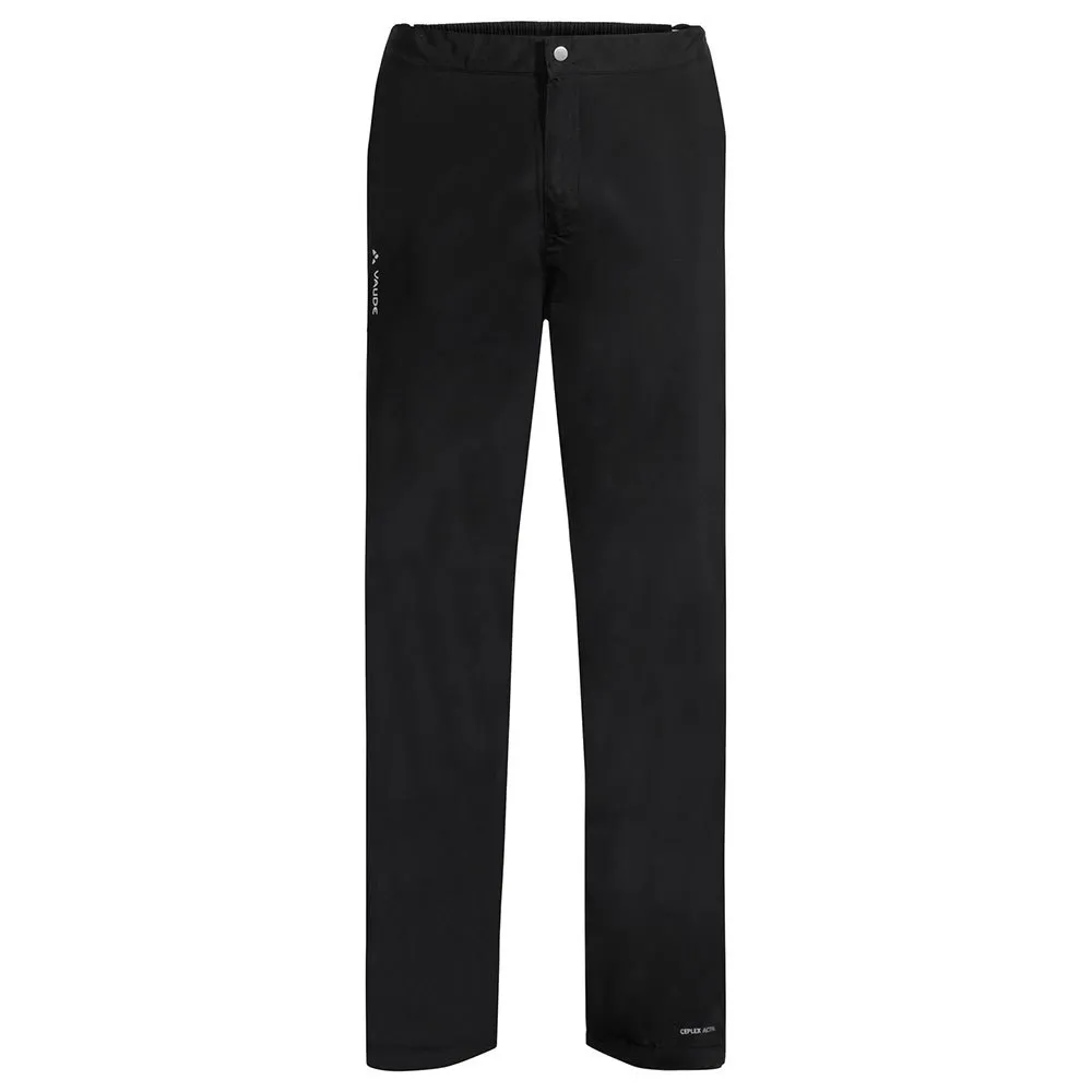 Vaude Yaras Rain Zip Iii Hosen, Black Vaude Yaras Rain Zip Iii Hosen, Black