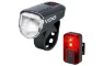 VDO Eco Light M30 Beleuchtungs-Set - StVZO, Schwarz