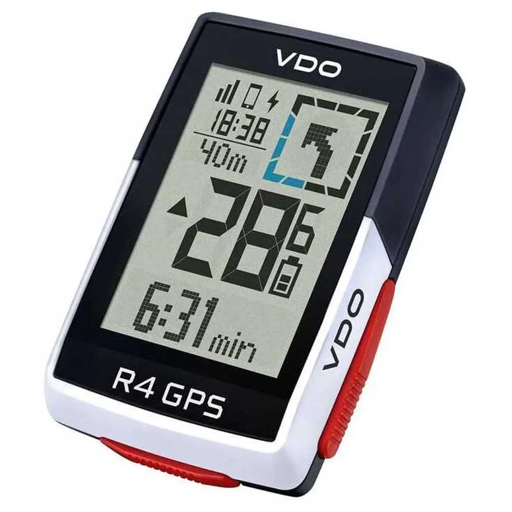 VDO R4 Gps Fahrradcomputer, Black, One Size VDO R4 Gps Fahrradcomputer, Black, One Size