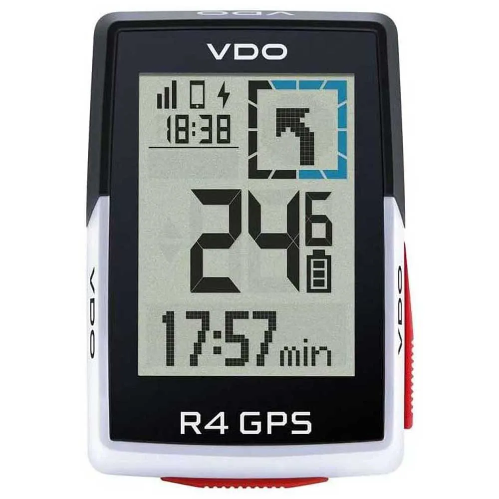 VDO R4 Gps Fahrradcomputer, Black, One Size VDO R4 Gps Fahrradcomputer, Black, One Size