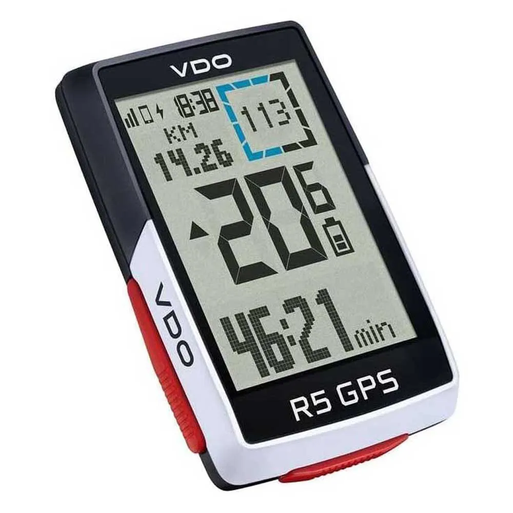 VDO R5 Gps Fahrradcomputer, Black, One Size VDO R5 Gps Fahrradcomputer, Black, One Size