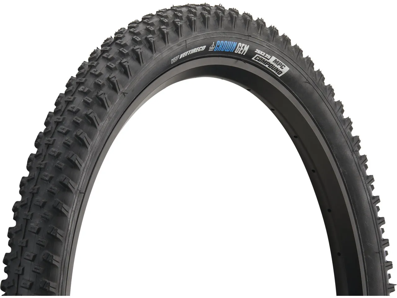 Vee Tire Crown Gem MPC 26" Drahtreifen, Black, 26 x 2.25 Vee Tire Crown Gem MPC 26" Drahtreifen, Black, 26 x 2.25