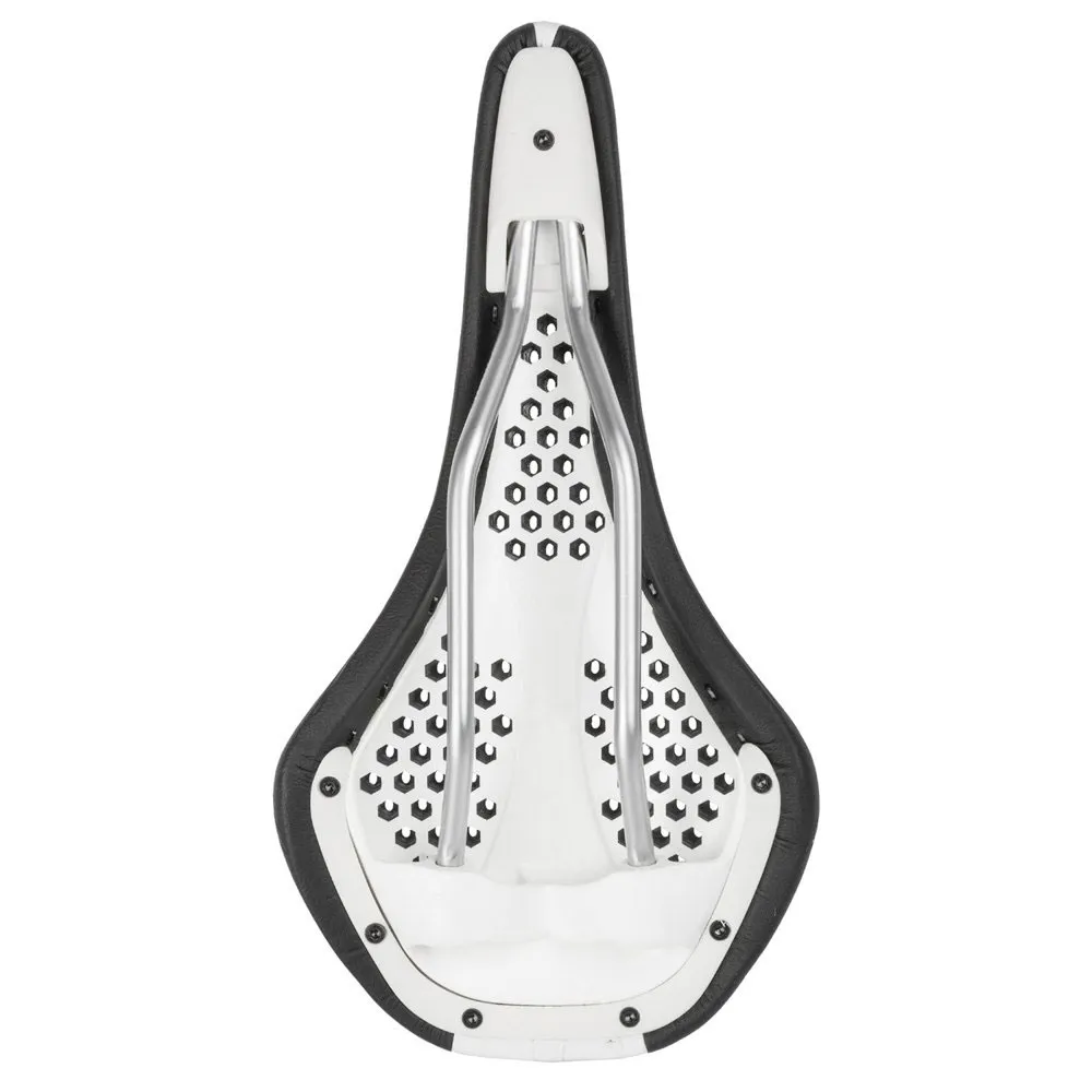 Velo Airthru Gel Sattel, White / black, 141mm Velo Airthru Gel Sattel, White / black, 141mm