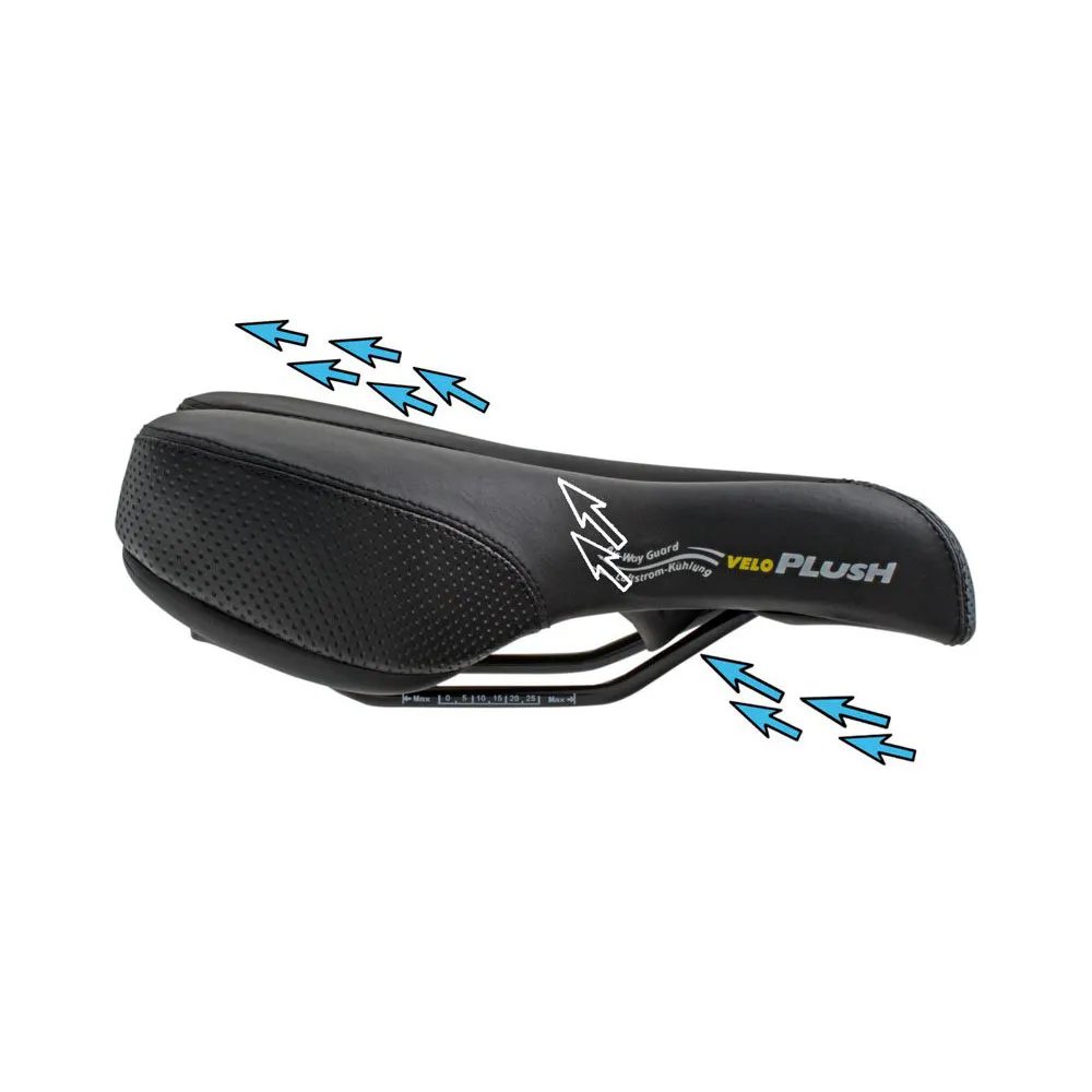 Velo Basic Deep Channel Sattel Velo Basic Deep Channel Sattel